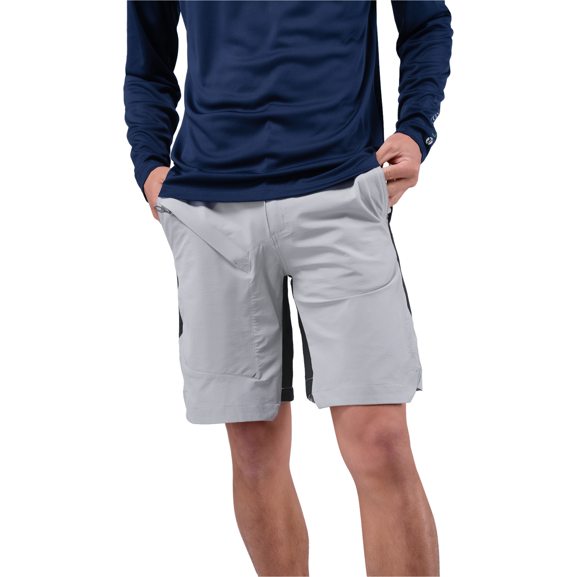Zhik Mens Elite Sailing Shorts SRT-0375-M-PLT - Platinum